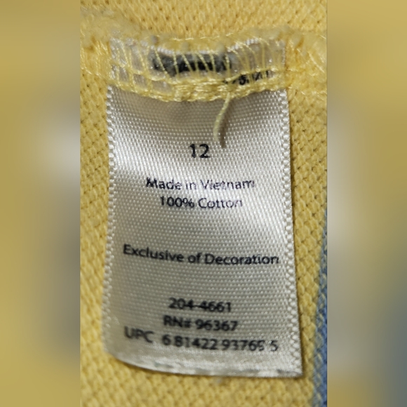 OshKosh B'gosh - Boys Golf Tee - Size 12 - Picture 4 of 4